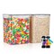 Sorbus 2 Pack Airtight (5qt/170oz) Dry Food Storage Containers with Lids, Labels and Marker - BPA Free Pantry Organization for Kitchen